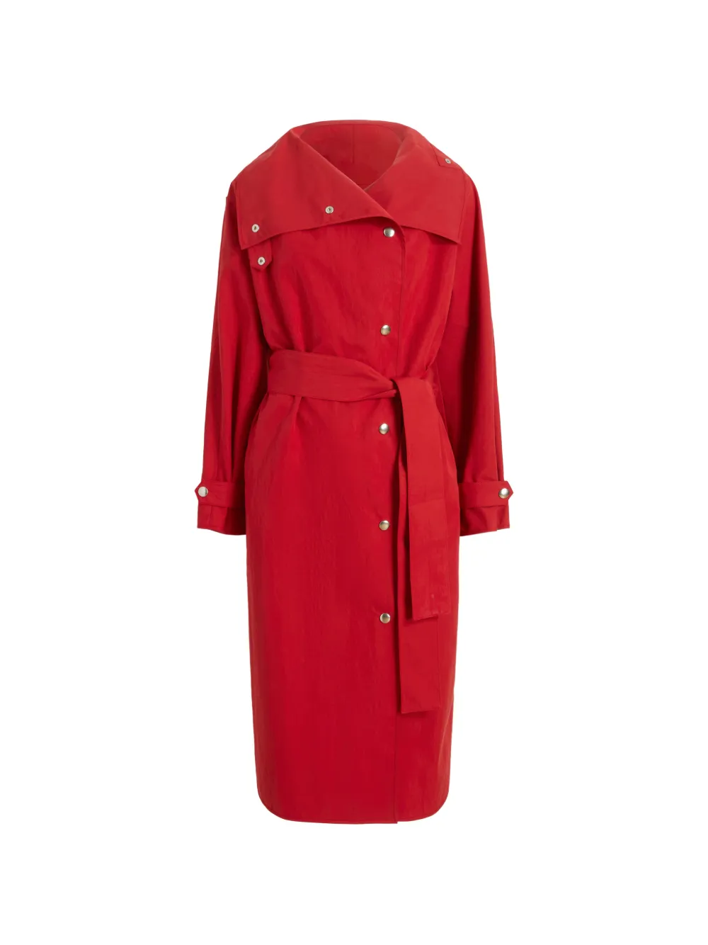 Proenza Schouler White Label Corey trench in washed cotton - Rot