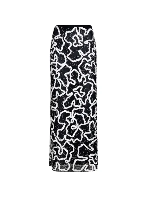 Proenza Schouler falda Maite bordada con lentejuelas