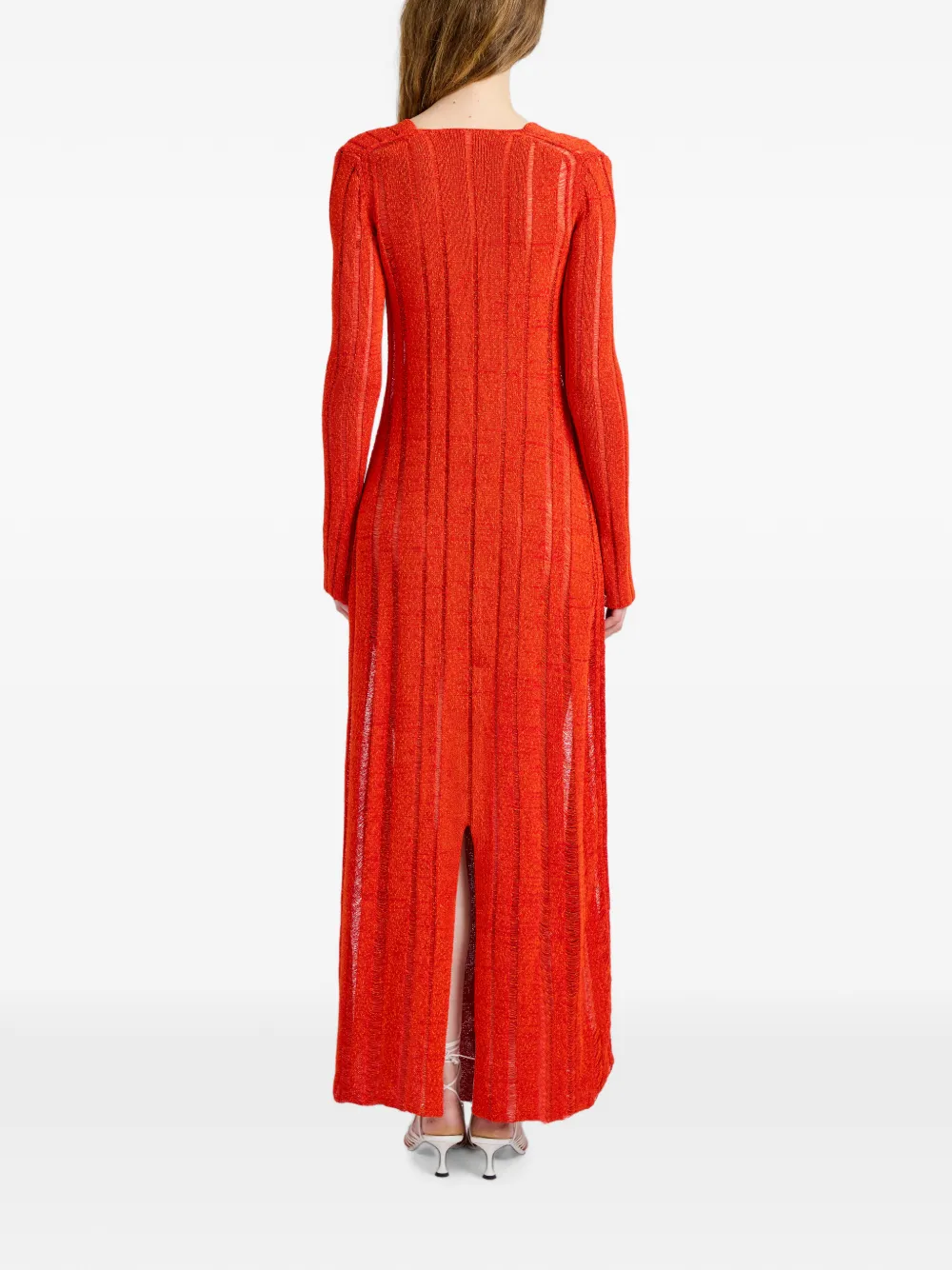 Proenza Schouler Maelle tweed jurk Rood