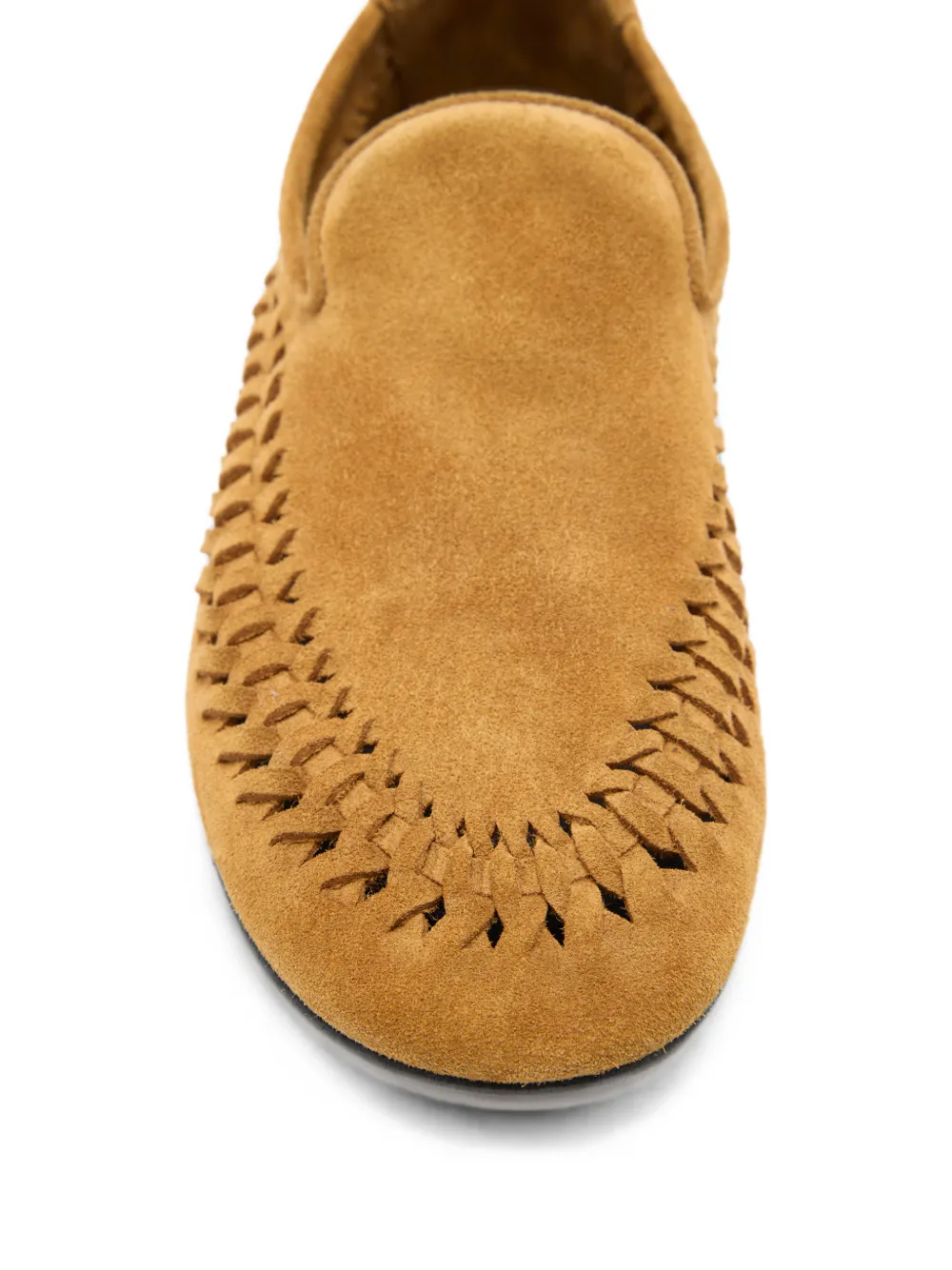 Proenza Schouler Whip loafers in calf suede Bruin