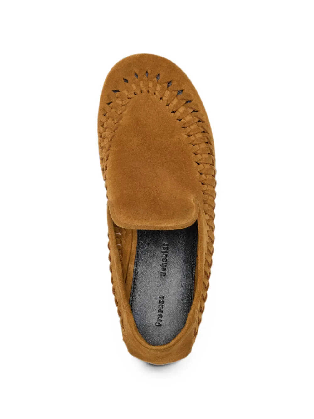Proenza Schouler Whip loafers in calf suede Bruin