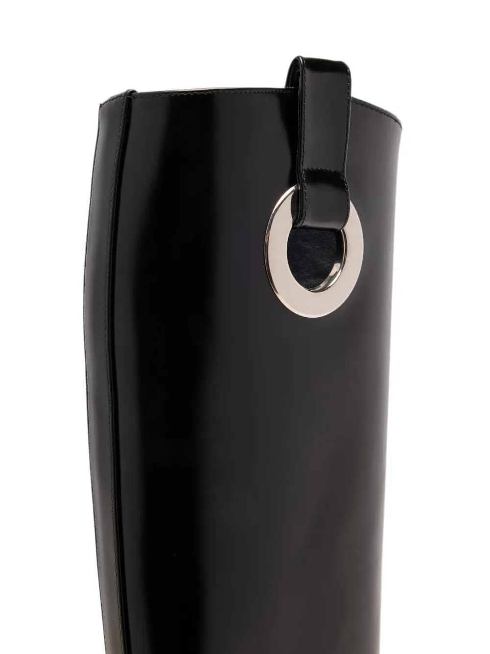 Proenza Schouler Bronco grommet knee high boots Zwart
