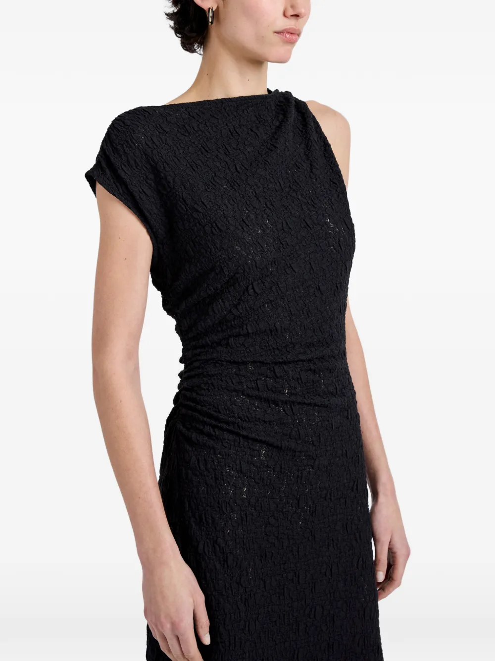 Proenza Schouler White Label Astra jurk van stretch-kant Zwart