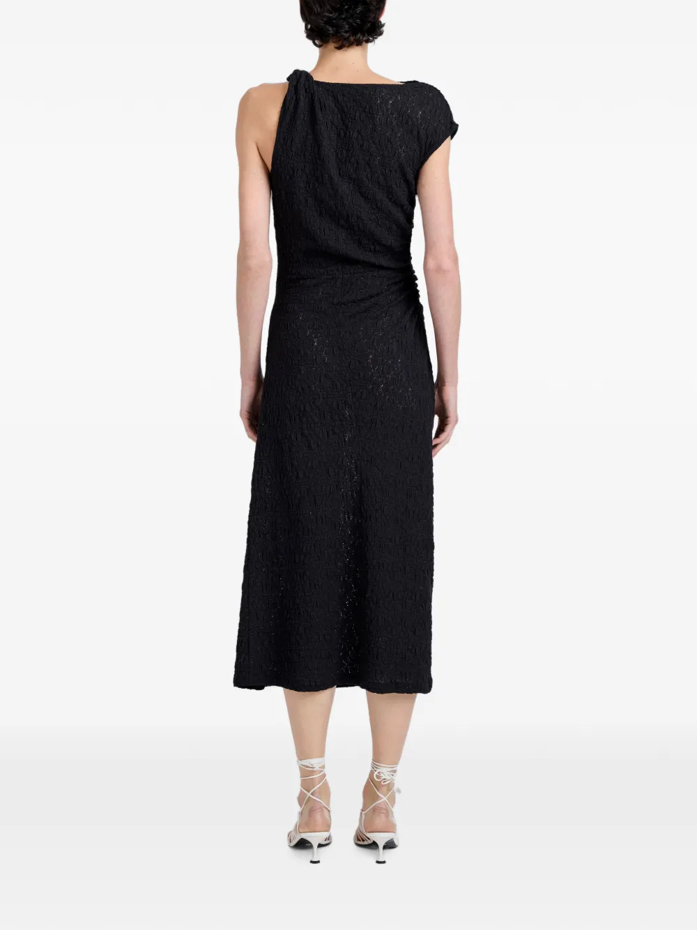 Proenza Schouler White Label Astra jurk van stretch-kant Zwart