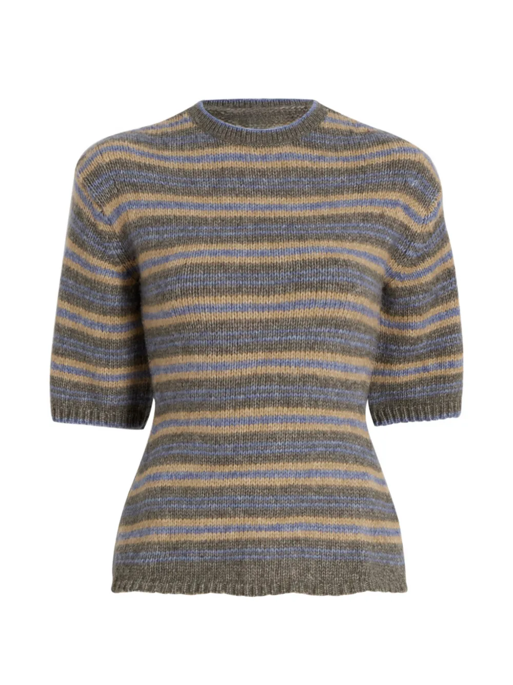 Proenza Schouler White Label Dana sweater in stripe-knit - Grün