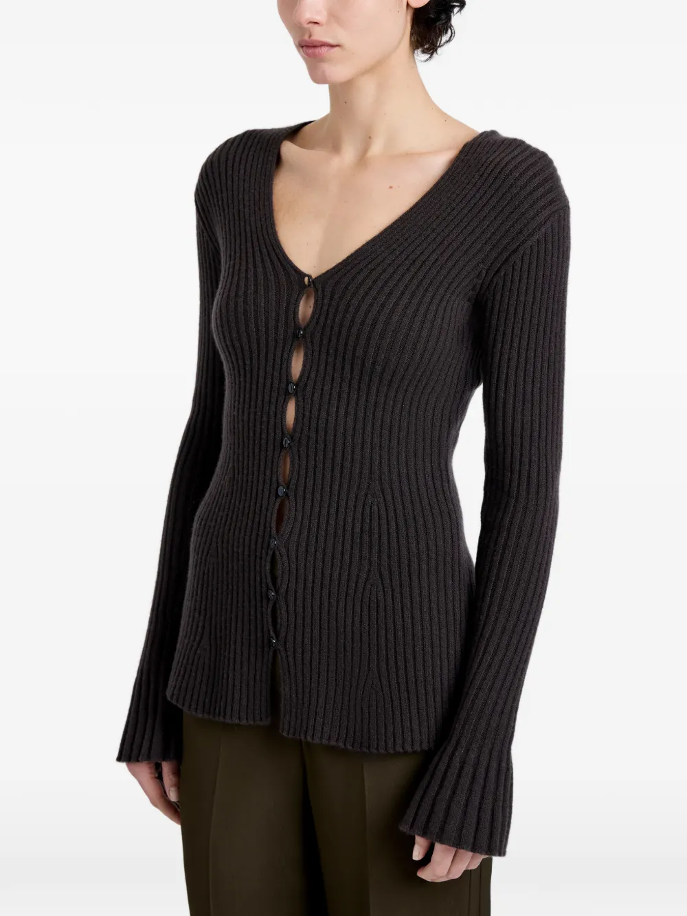 Proenza Schouler Valeria kasjmier top Bruin