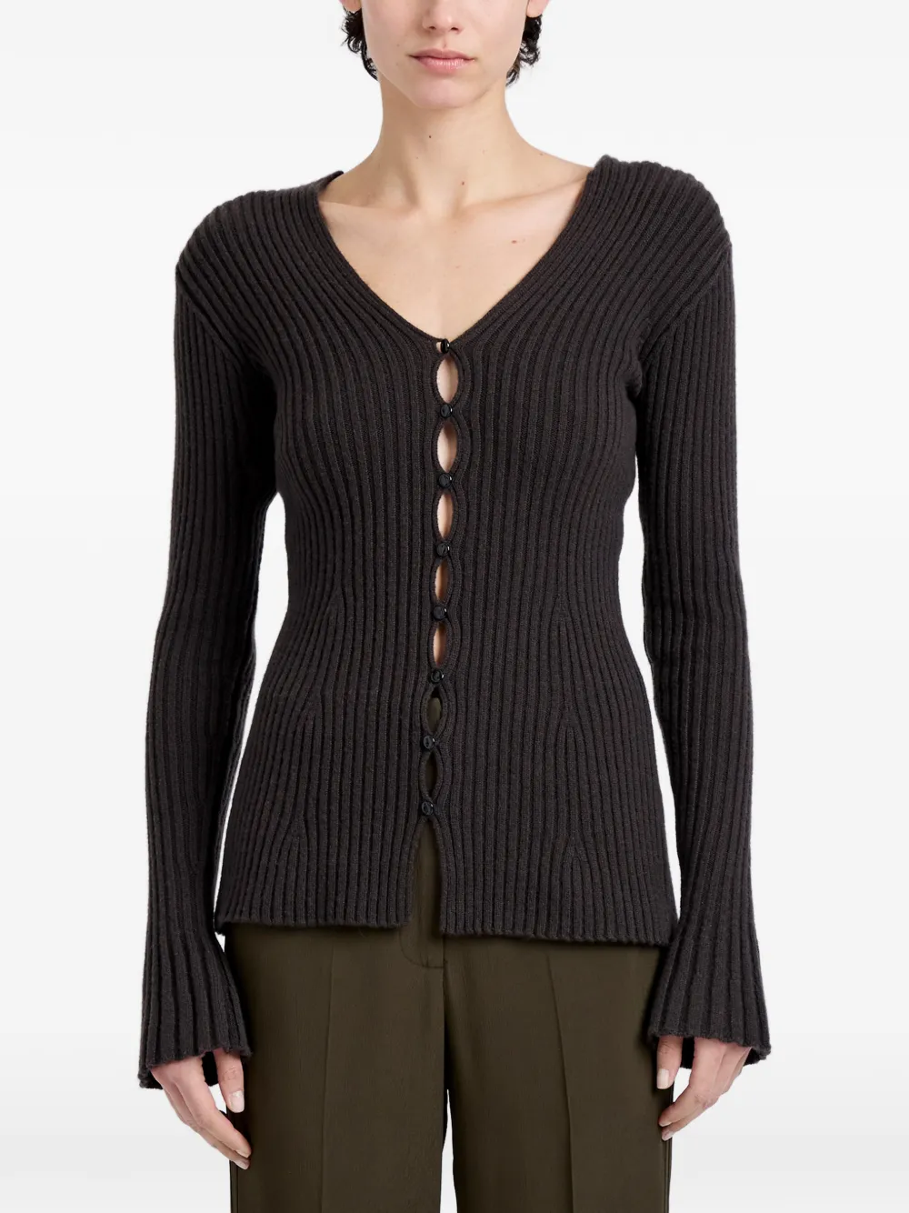 Proenza Schouler Valeria kasjmier top Bruin