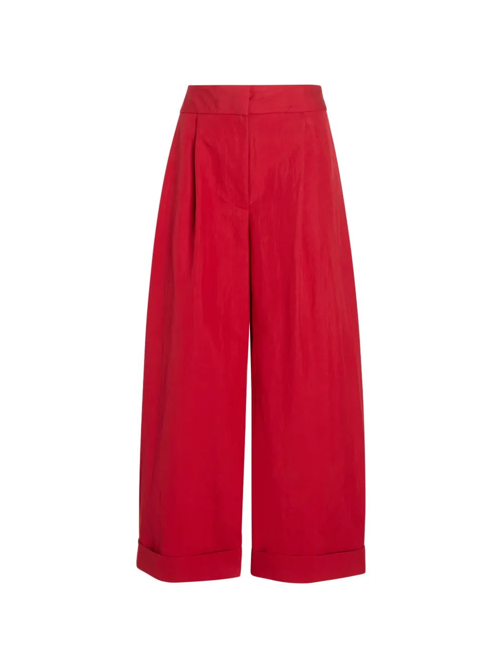 Proenza Schouler White Label Talla Pant In Washed Cotton In Red