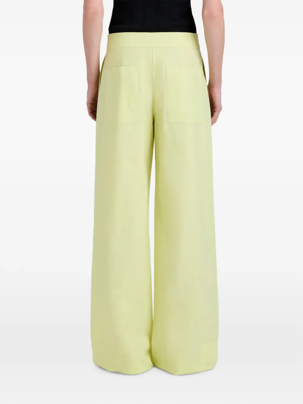 Proenza Schouler White Label Coralie popeline broek Geel