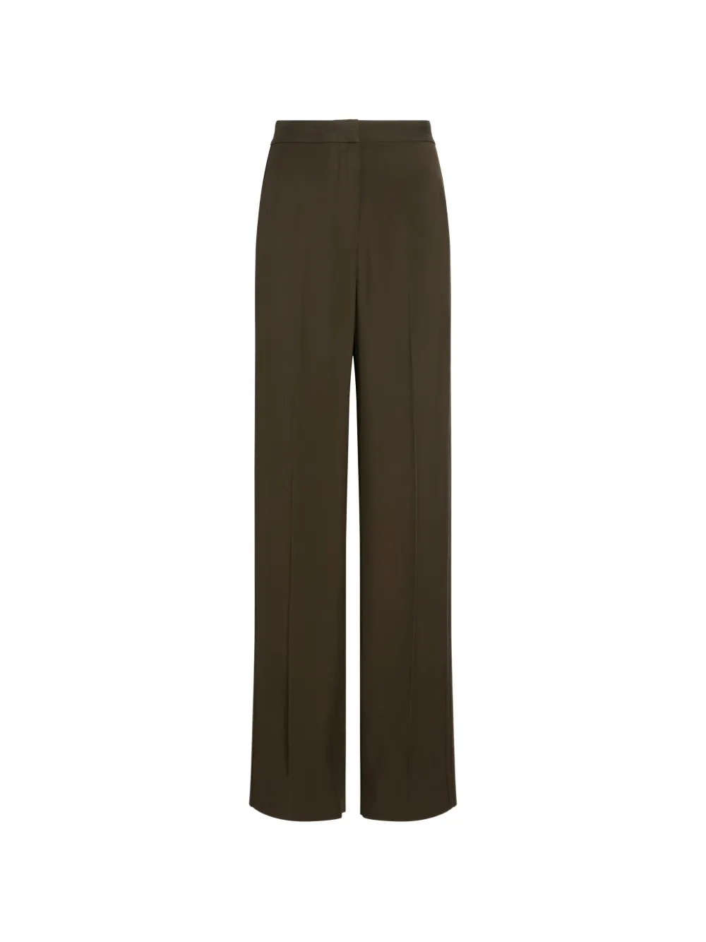 Proenza Schouler Lien broek van eco gehamerde viscose Bruin
