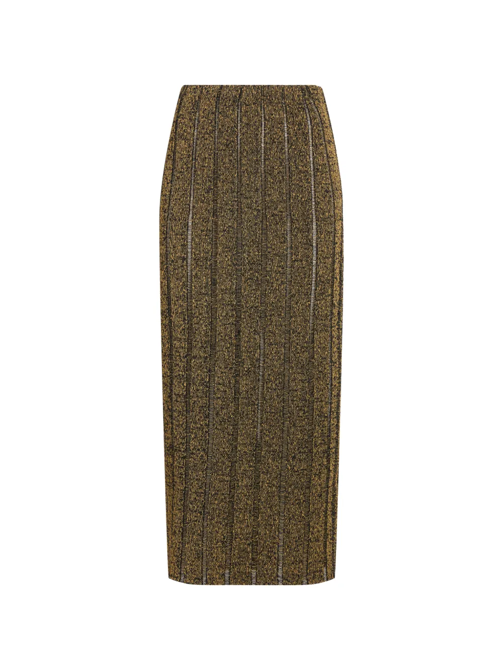 Proenza Schouler Maelle skirt in drop needle tweed - Oro