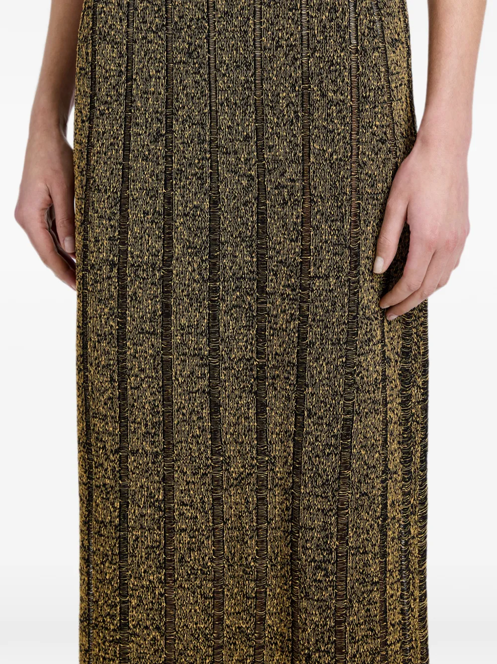 Proenza Schouler Maelle tweed rok Goud