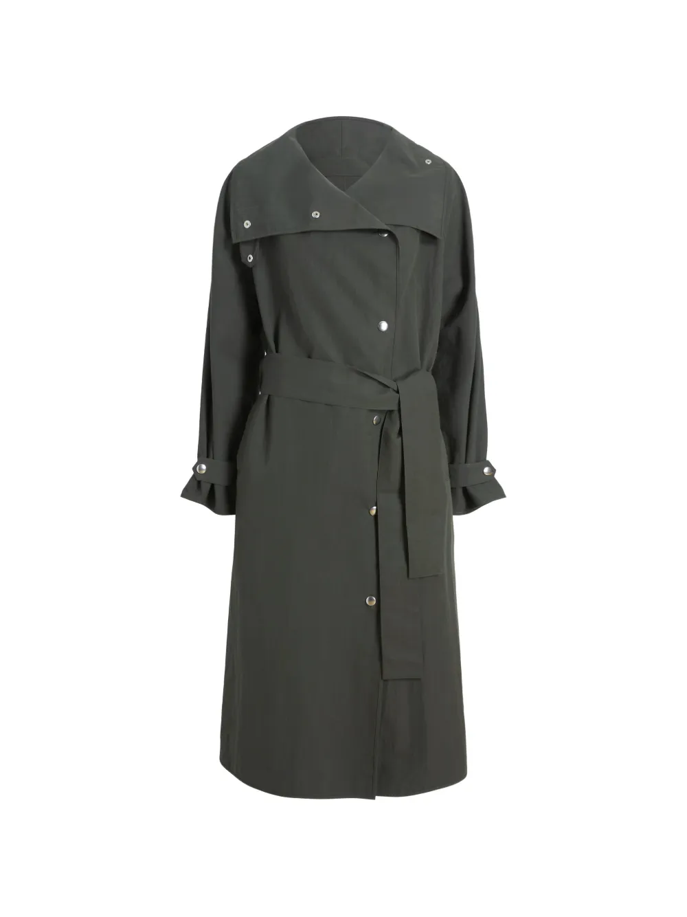 Proenza Schouler White Label Corey trench in washed cotton - Grün