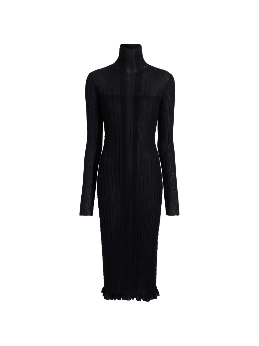 Proenza Schouler Monet dress in fine bobble knit - Schwarz