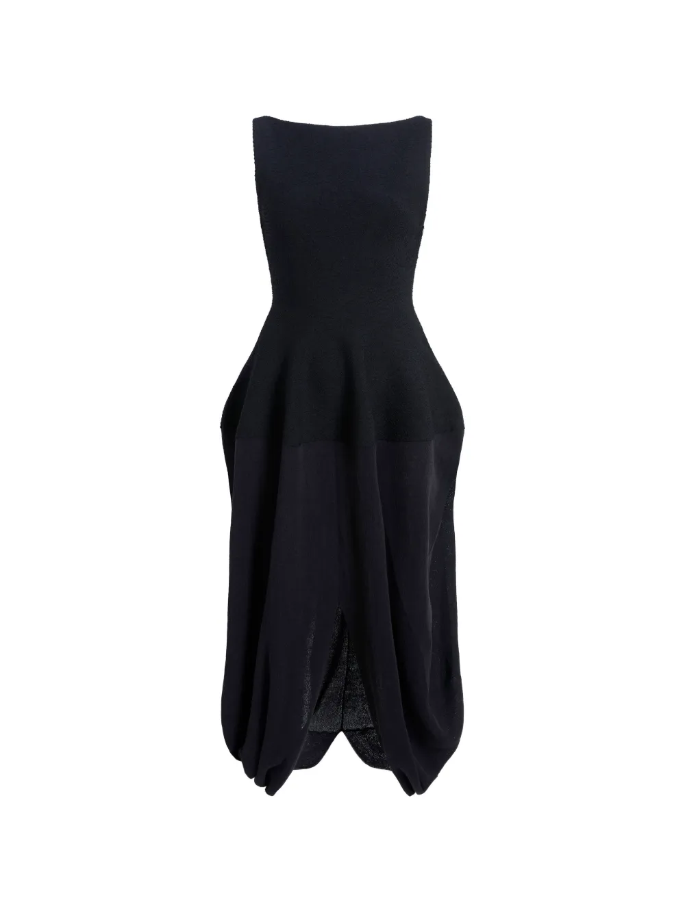 Proenza Schouler Sukki dress in draped viscose - Schwarz