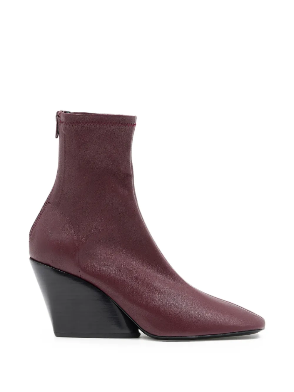 Proenza Schouler Slant stretch boots - Rosso