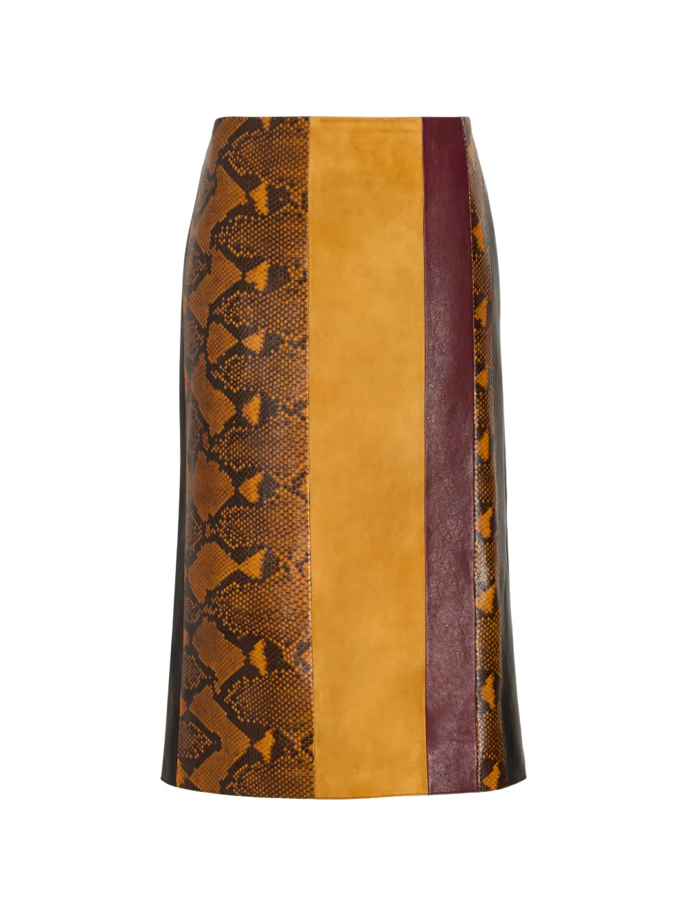 Proenza Schouler Sirine skirt in pieced leather · 2