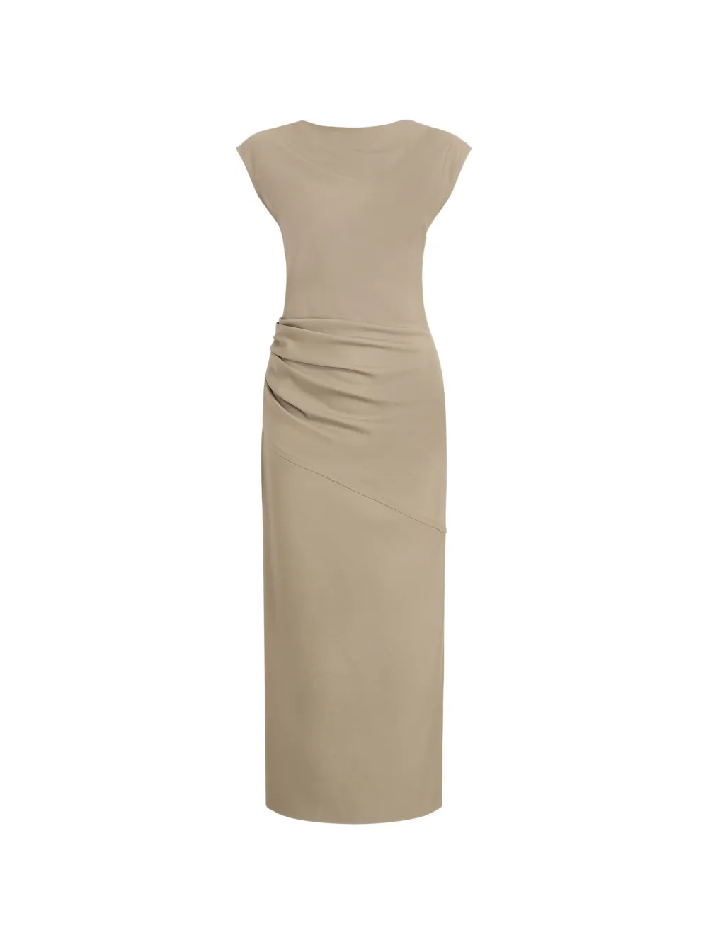 Proenza Schouler Katia dress in wool gabardine - Nude