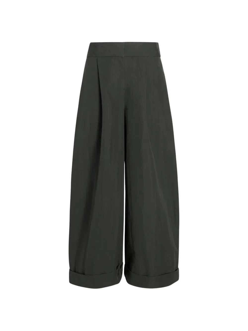 Proenza Schouler White Label Talla broek van gewassen katoen Groen