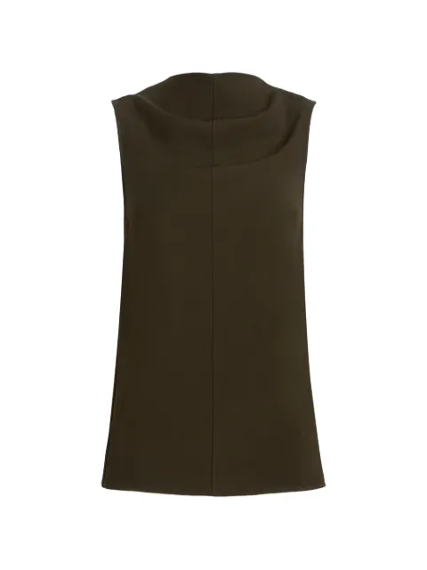 Proenza Schouler Defni top in eco hammered viscose