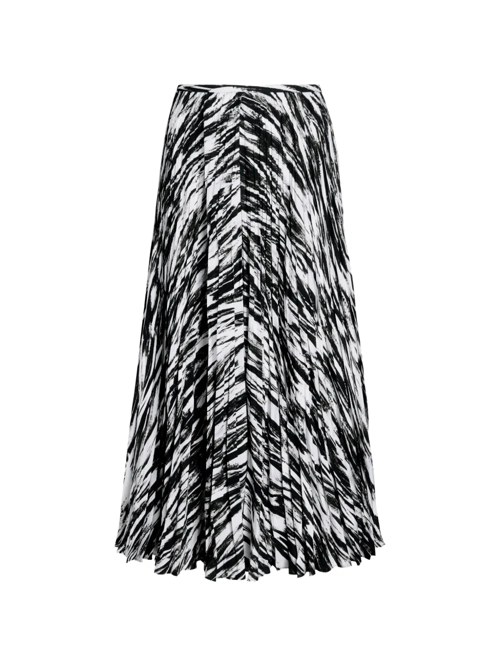 Proenza Schouler White Label Runa skirt in printed soft twill - Bianco