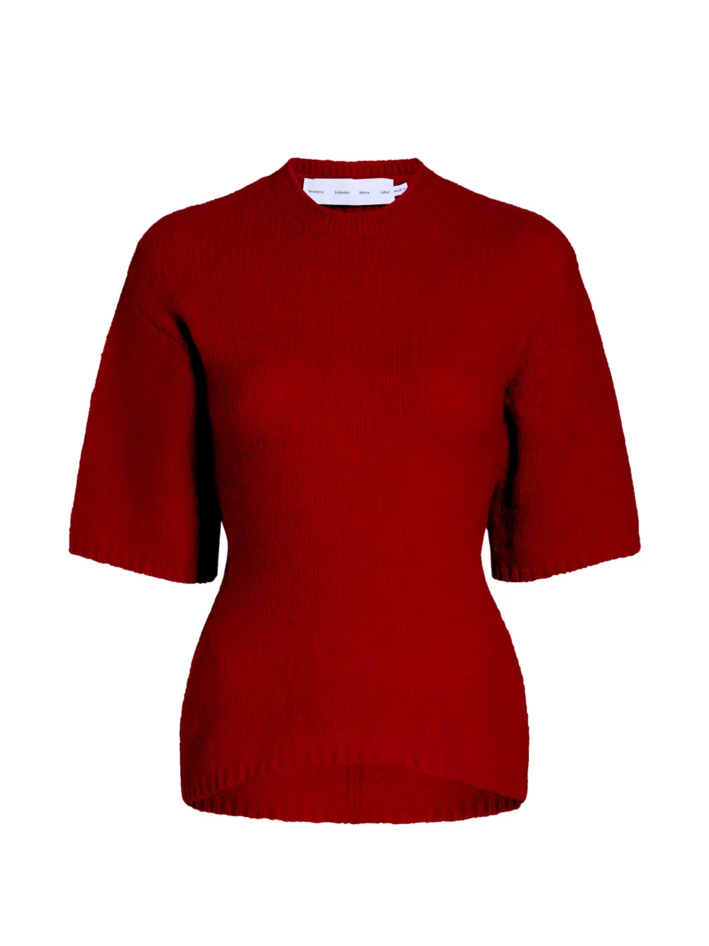 Proenza Schouler White Label Dana gestreepte trui Rood