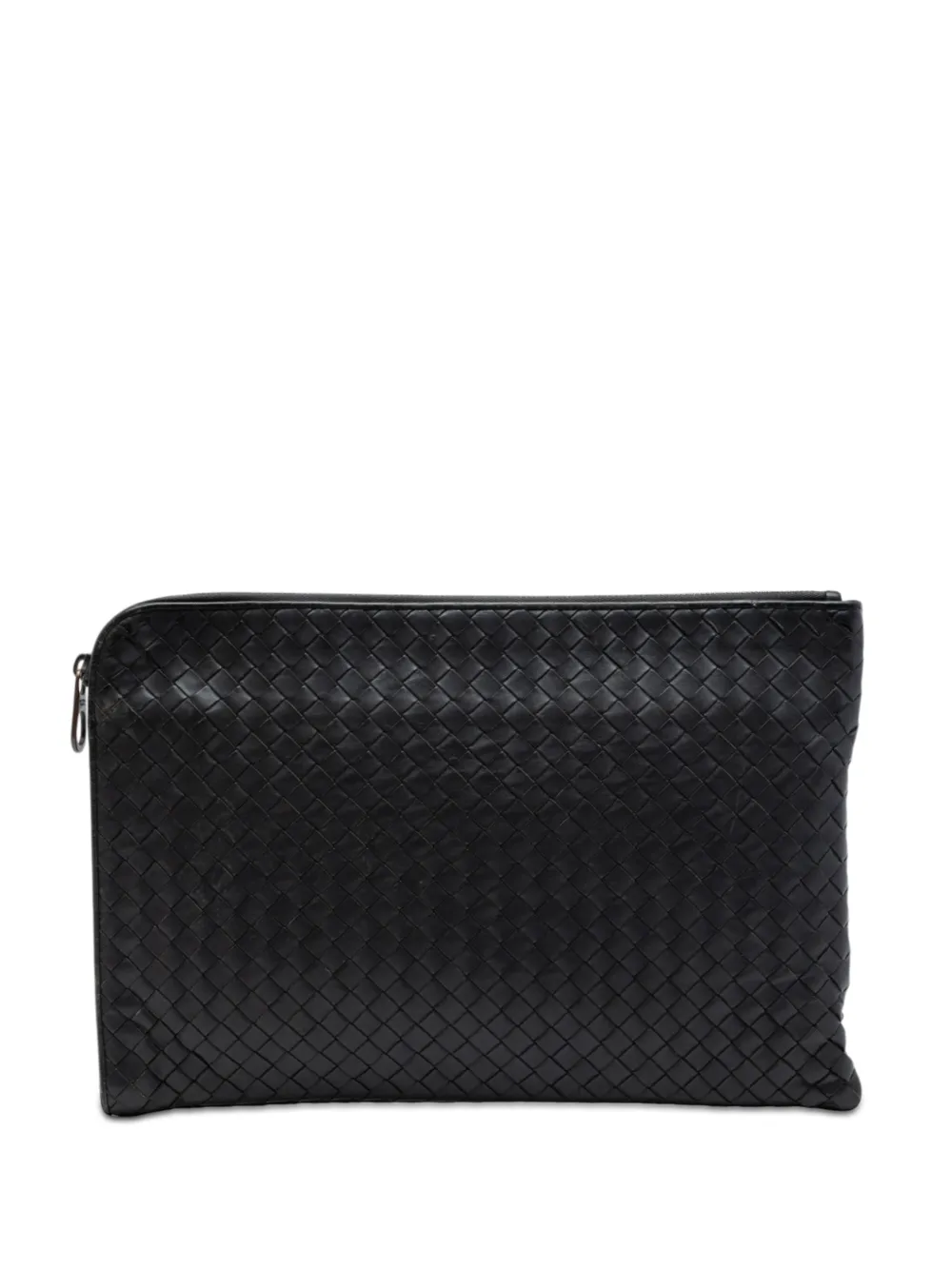 Bottega Veneta Pre-Owned 2012-2026 Nappa Intrecciato clutch bag - Black