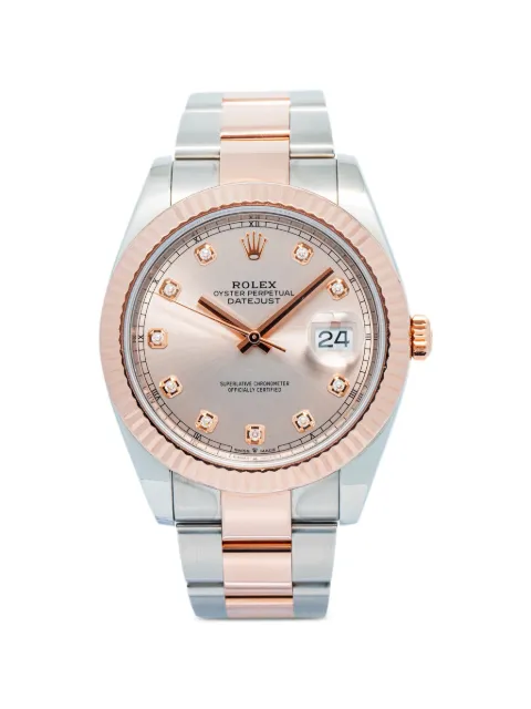Rolex Datejust Fluted Bezel 41mm watch