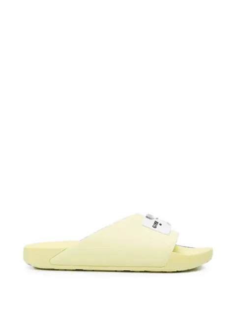 Givenchy logo-patch slide sandals