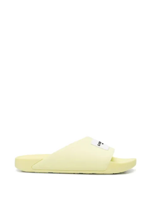 Givenchy logo-patch slide sandals