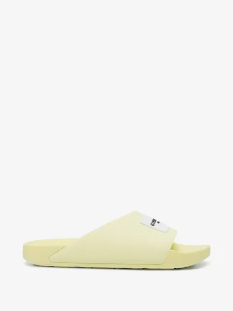 Givenchy logo-patch slide sandals