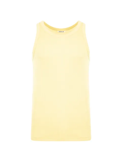Auralee ribbed-knit tank top
