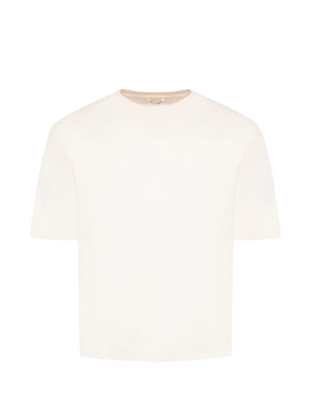 Auralee brushed cotton-jersey T-shirt - Rosa