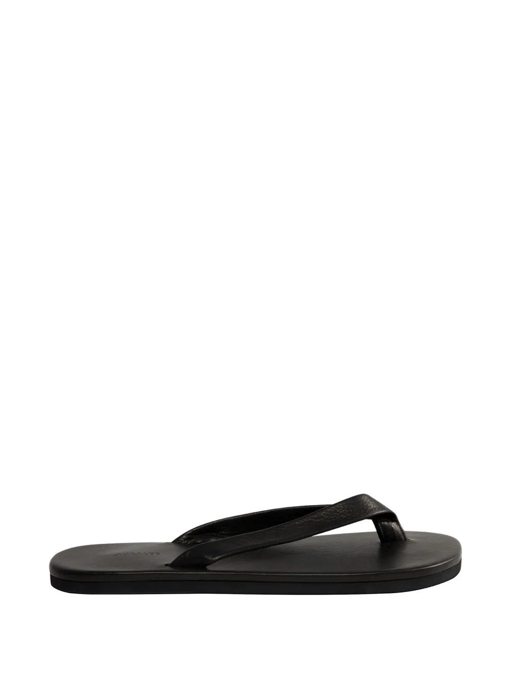 Auralee soft leather sandals - Black