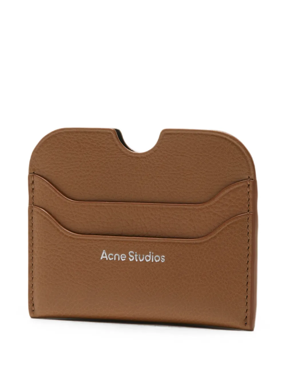 Acne Studios Leren pasjeshouder Bruin