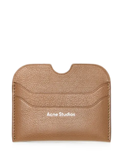 Acne Studios leather card holder wallet