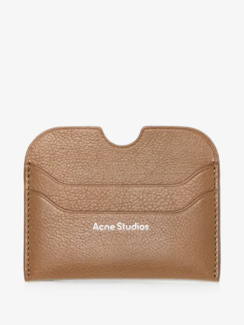Acne Studios leather card holder wallet
