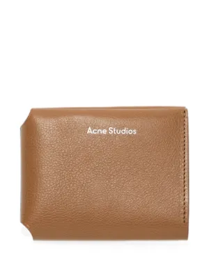 Acne Studios 三つ折り財布 | ブラウン | FARFETCH JP