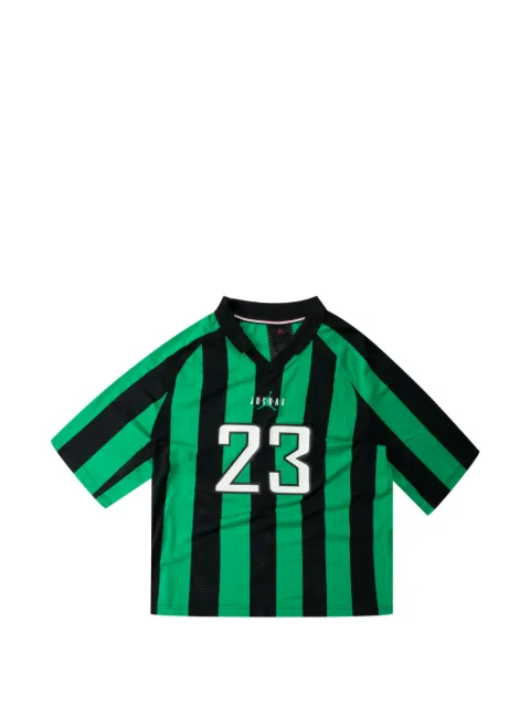 Jordan Brooklyn Terrace striped T-shirt