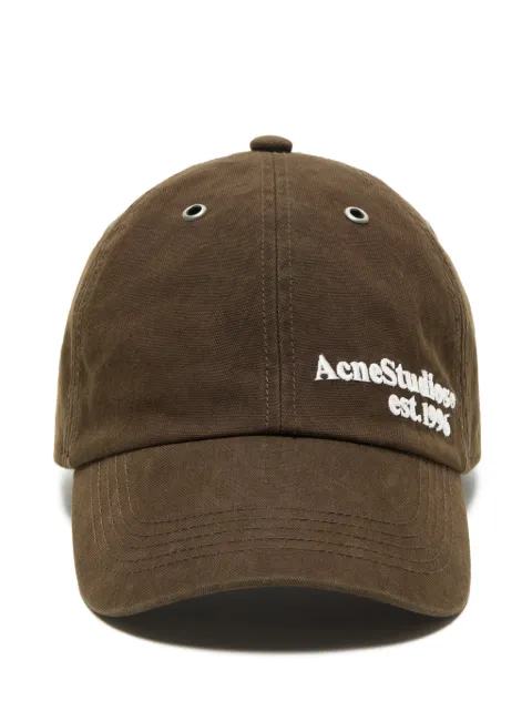 Acne Studios logo-embroidered baseball cap