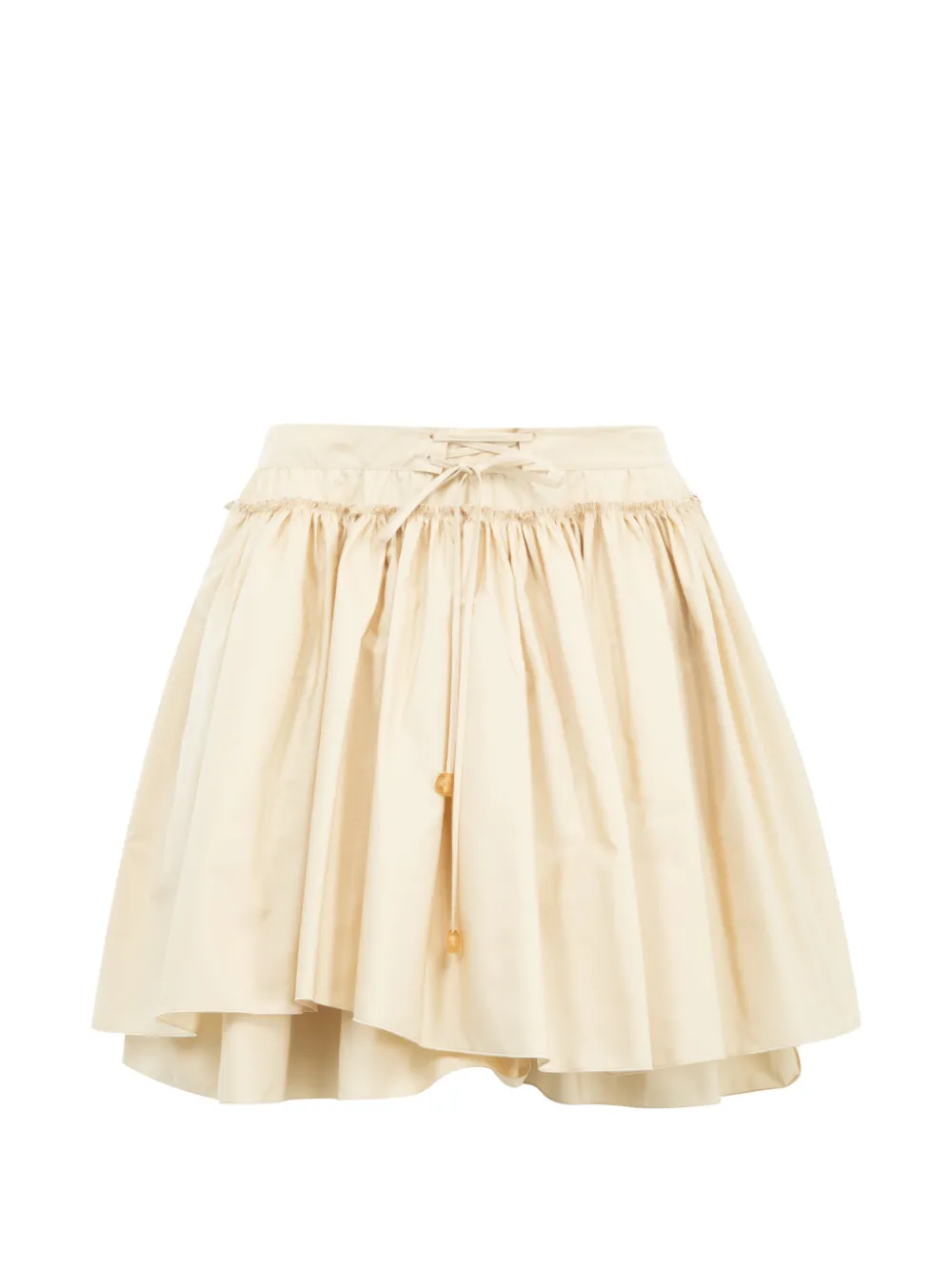 LOEWE layered mini skirt - Toni neutri