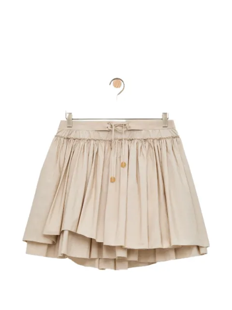 LOEWE layered mini skirt