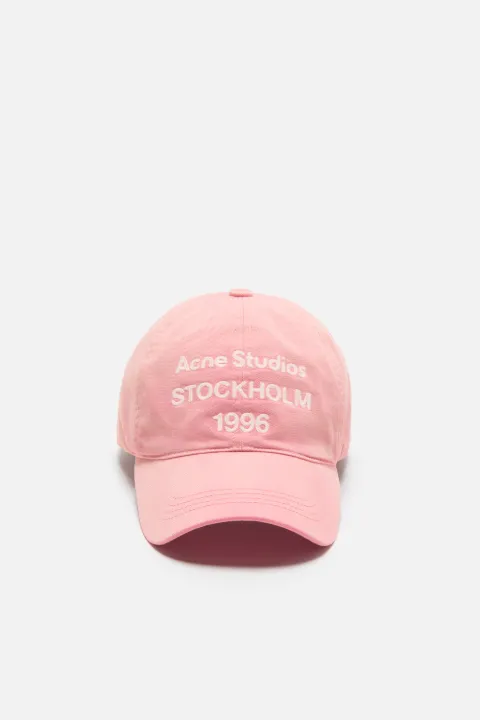 Acne Studios washed logo baseball cap
