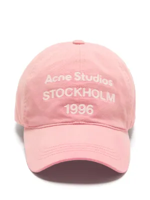 Acne Studios ロゴ キャップ | レッド | FARFETCH JP