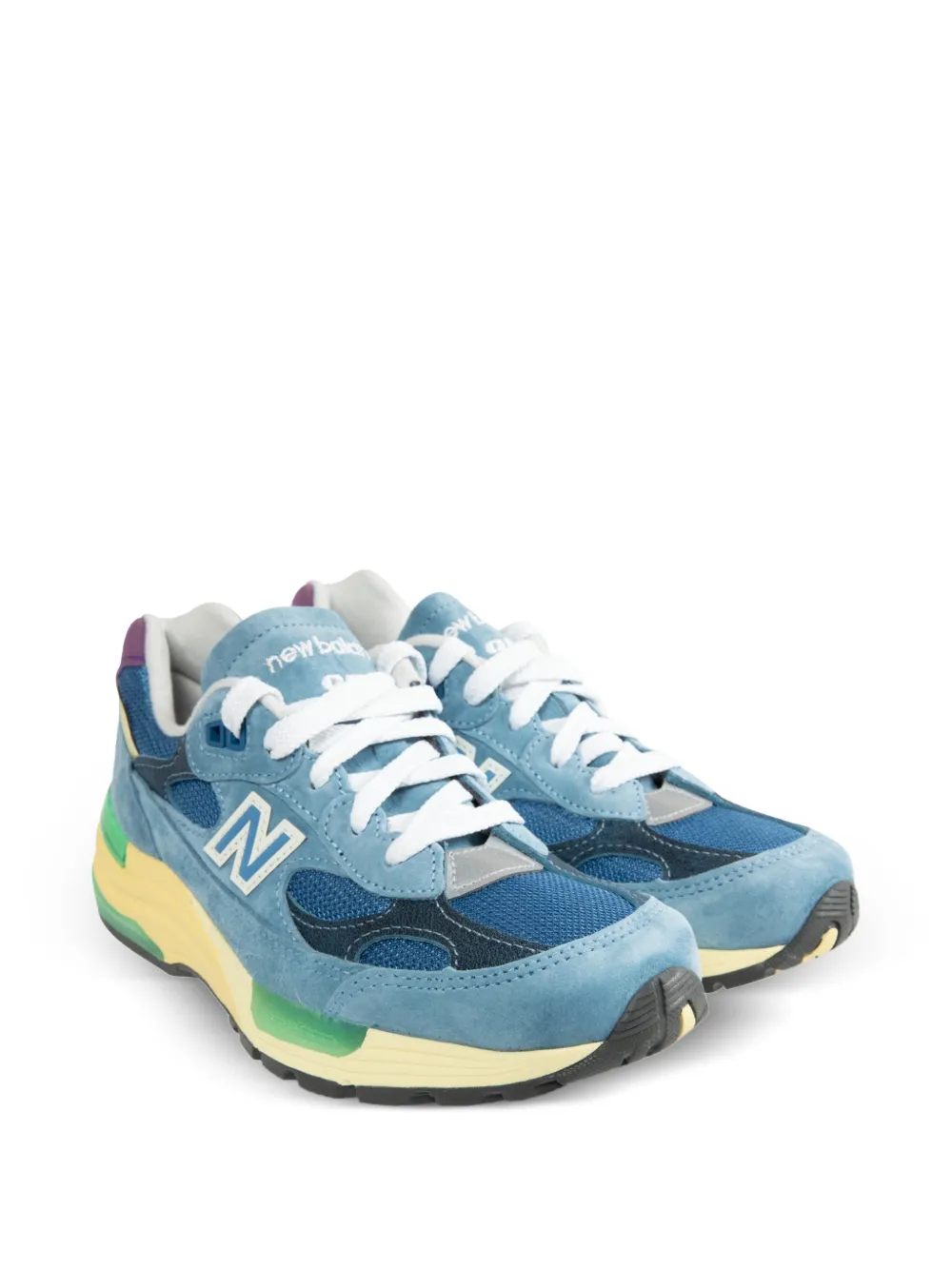 New Balance 992 panelled sneakers Blauw