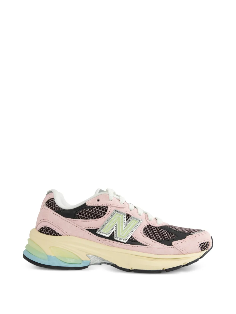 New Balance panelled mesh sneakers - Rosa