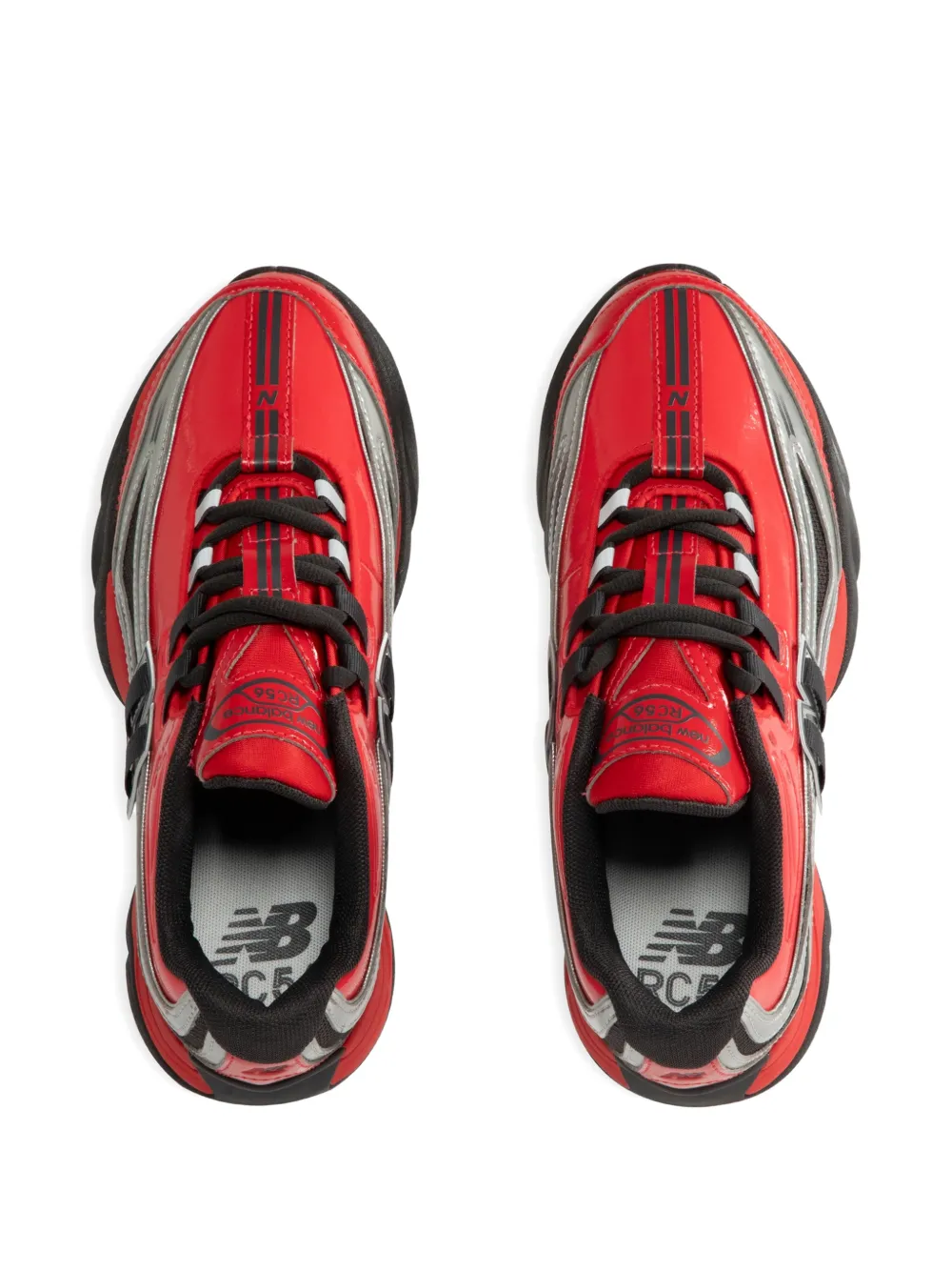 New Balance RC56 logo-patch sneakers Rood