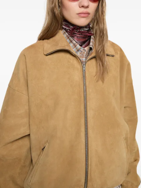 Acne Studios pañuelo a cuadros con apliques