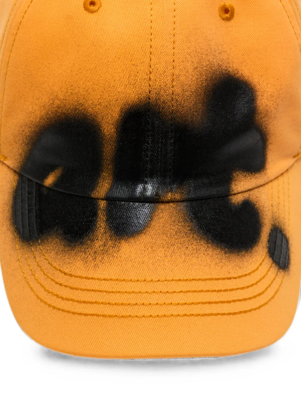 Acne Studios Pet met grafische print Oranje