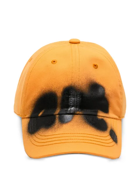 Acne Studios sprayed graphic cap